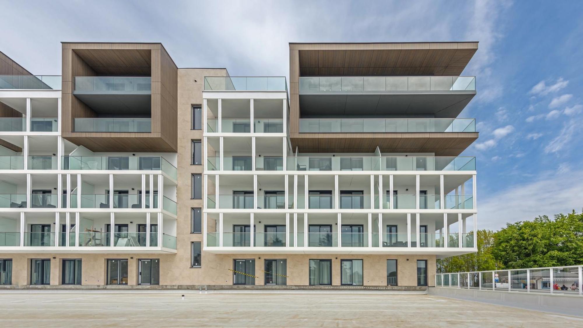 Apartament Szafirowy Od Strony Morza 119- Perlowa Przystan Holiday City Sianożęty Extérieur photo