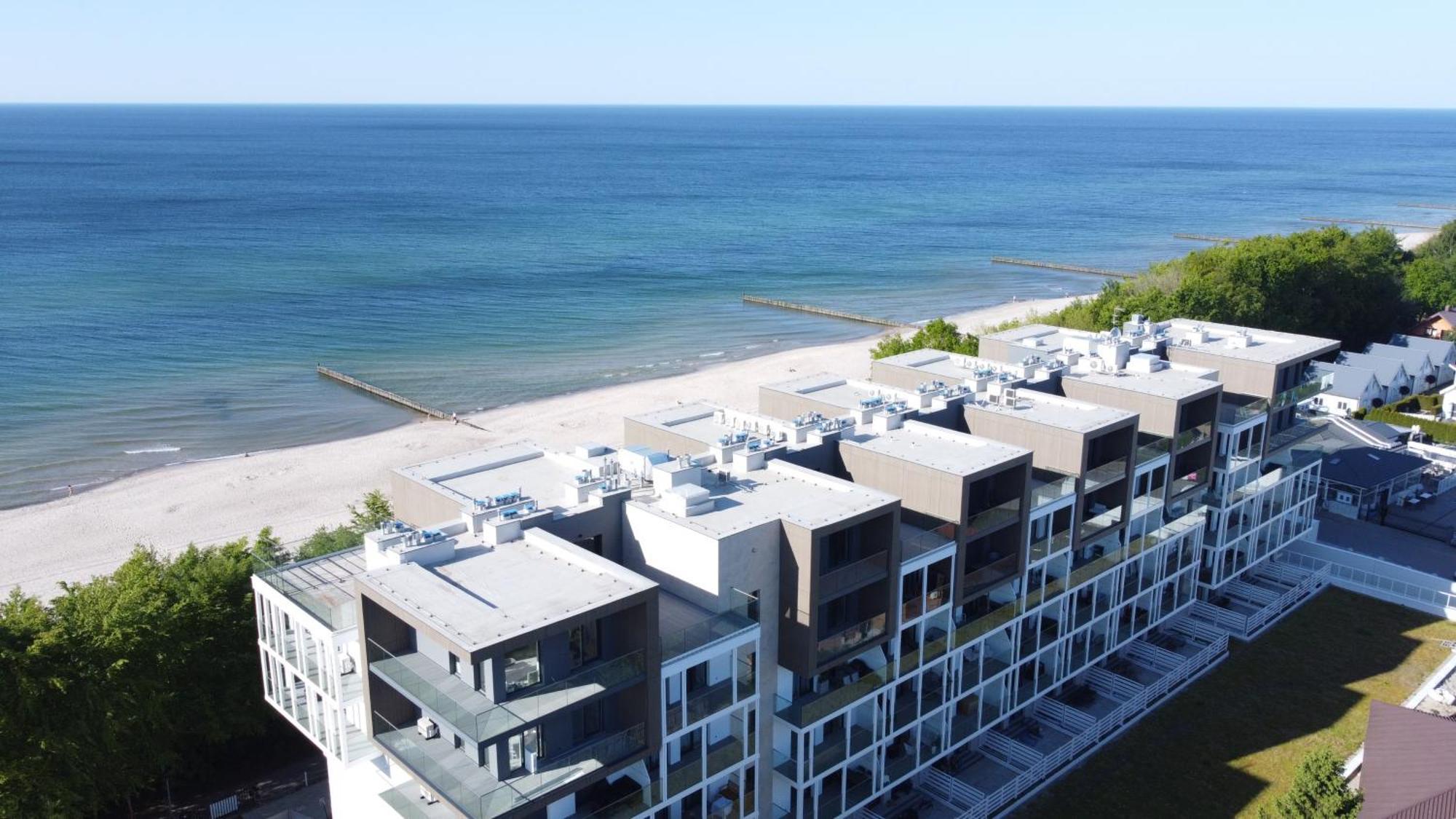 Apartament Szafirowy Od Strony Morza 119- Perlowa Przystan Holiday City Sianożęty Extérieur photo